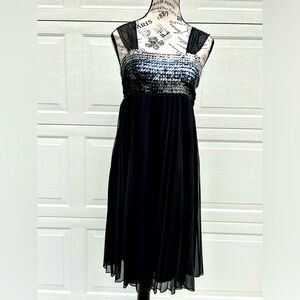 Kiki black sequin dress